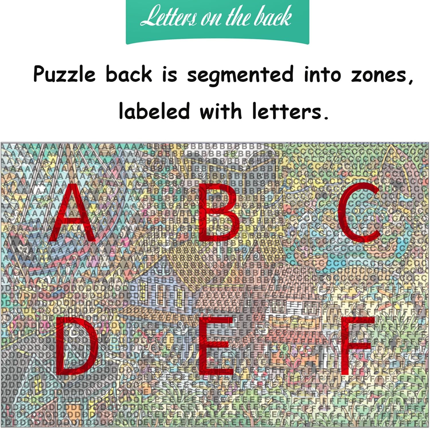 Jigsaw Puzzles for Adults, 1000 Pieces Puzzle, Cartoon Painting Challenging Puzzles for Family Activity Game Nights Gifts Fidget Stress Relief