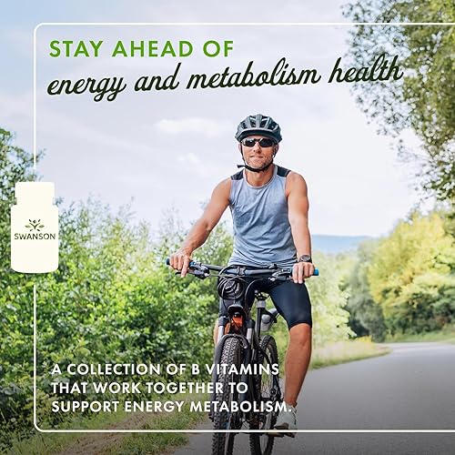 Miniatura 2 de Swanson Vitamina B-100 - Suplemento vitamínico que promueve la energía y el metabolismo - Fórmula de alta potencia que apoya la salud del corazón,