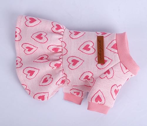 Miniatura 6 de Vestidos de perro para perros pequeños, vestido de invierno para cachorros, ropa cálida para mascotas, traje de taza de té de Chihuahua Yorkie para