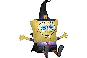 Gemmy Airblown SpongeBob as Witch Nickelodeon Christmas Inflatable Decoration
