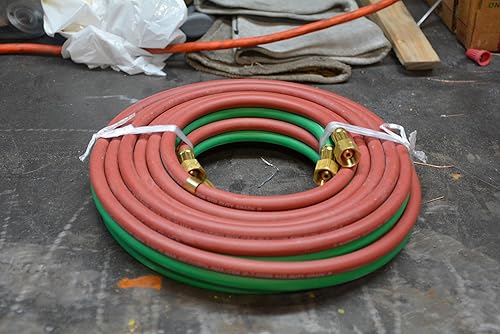 Miniatura 6 de Hot Max 24112 Manguera de oxiacetileno de 316 pulgadas por 25 pies, grado R