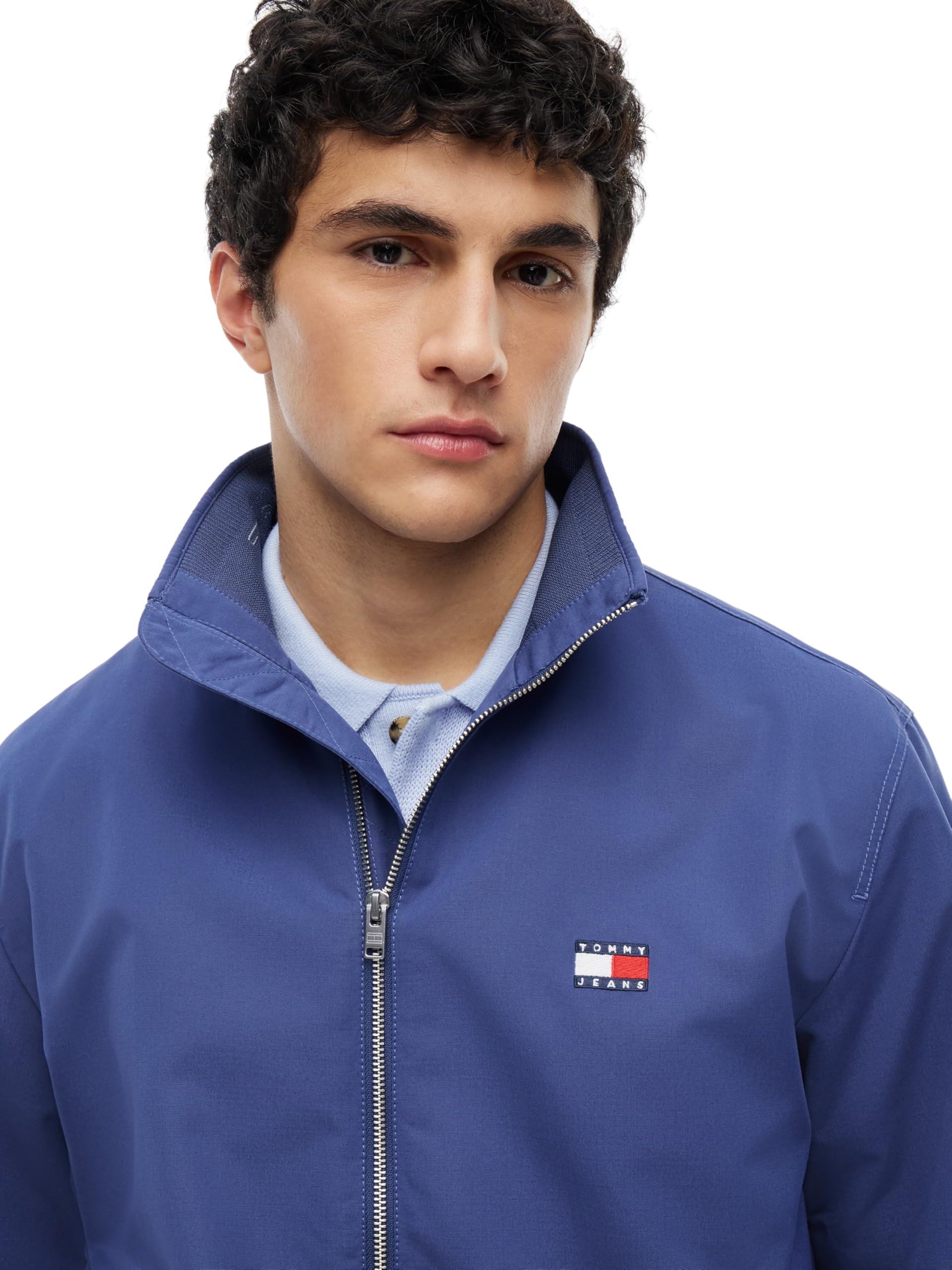 Tommy Jeans Herren Windbreaker Jacke mit Stretch-Bündchen und -Saum – Bild 3