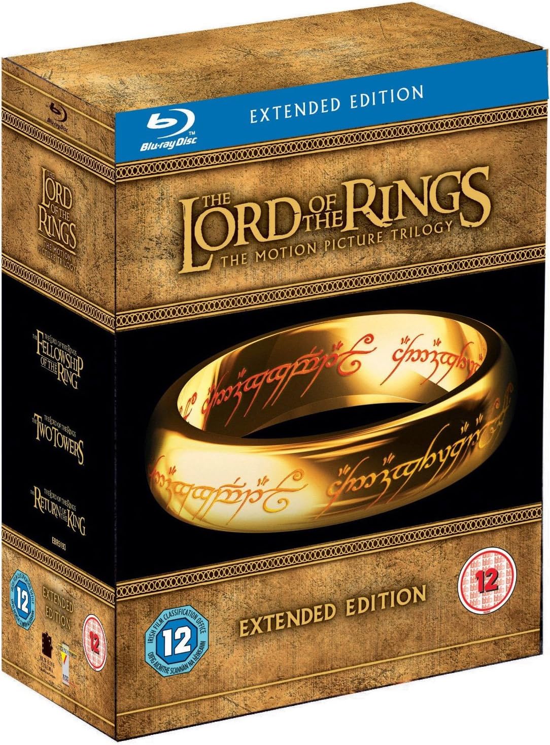 The Lord of the Rings: The Motion Picture Trilogy (Extended Edition) [Blu-ray] [2001]
