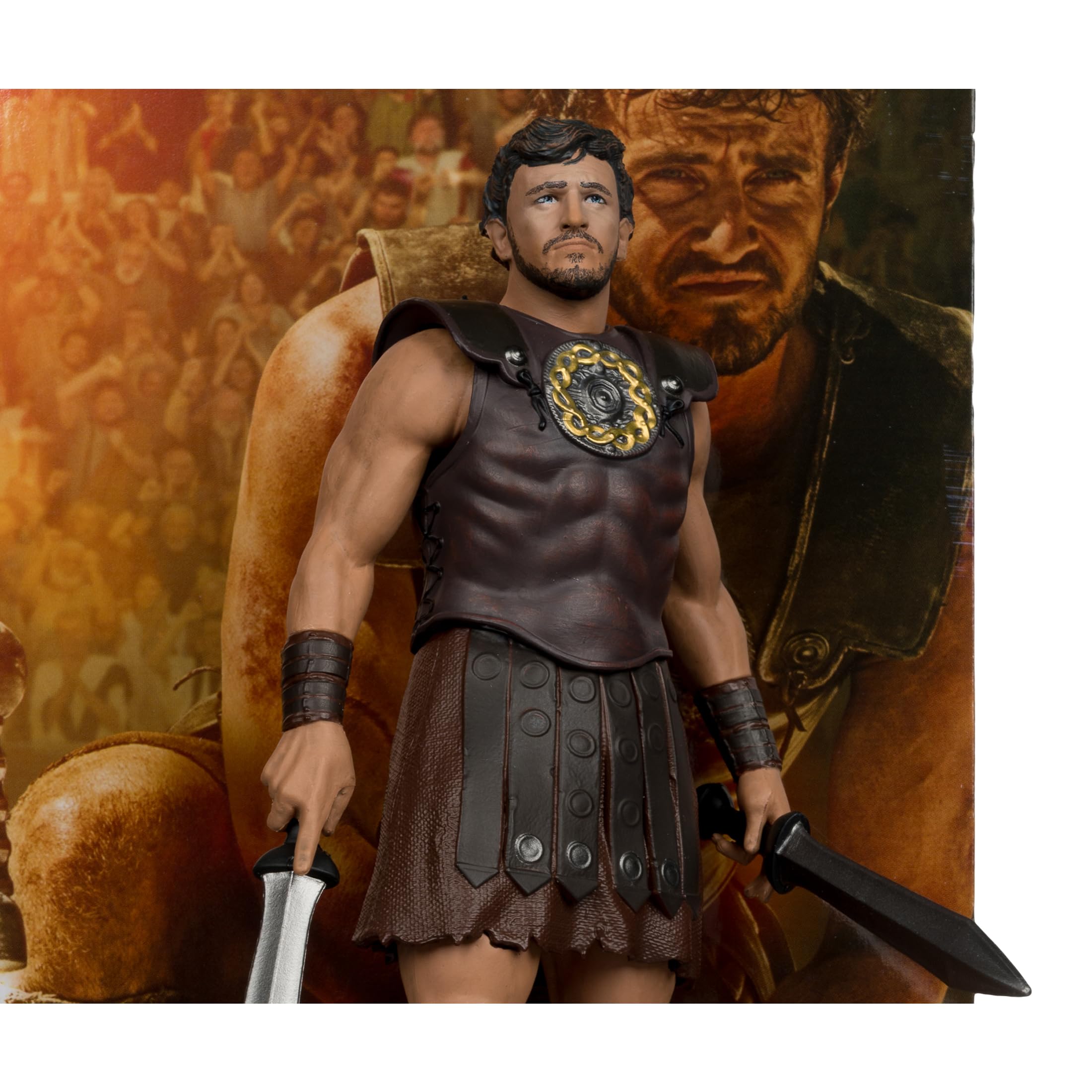 McFarlane Lucius (Gladiador II) Figura de Juguete Posada de 6 Pulgadas