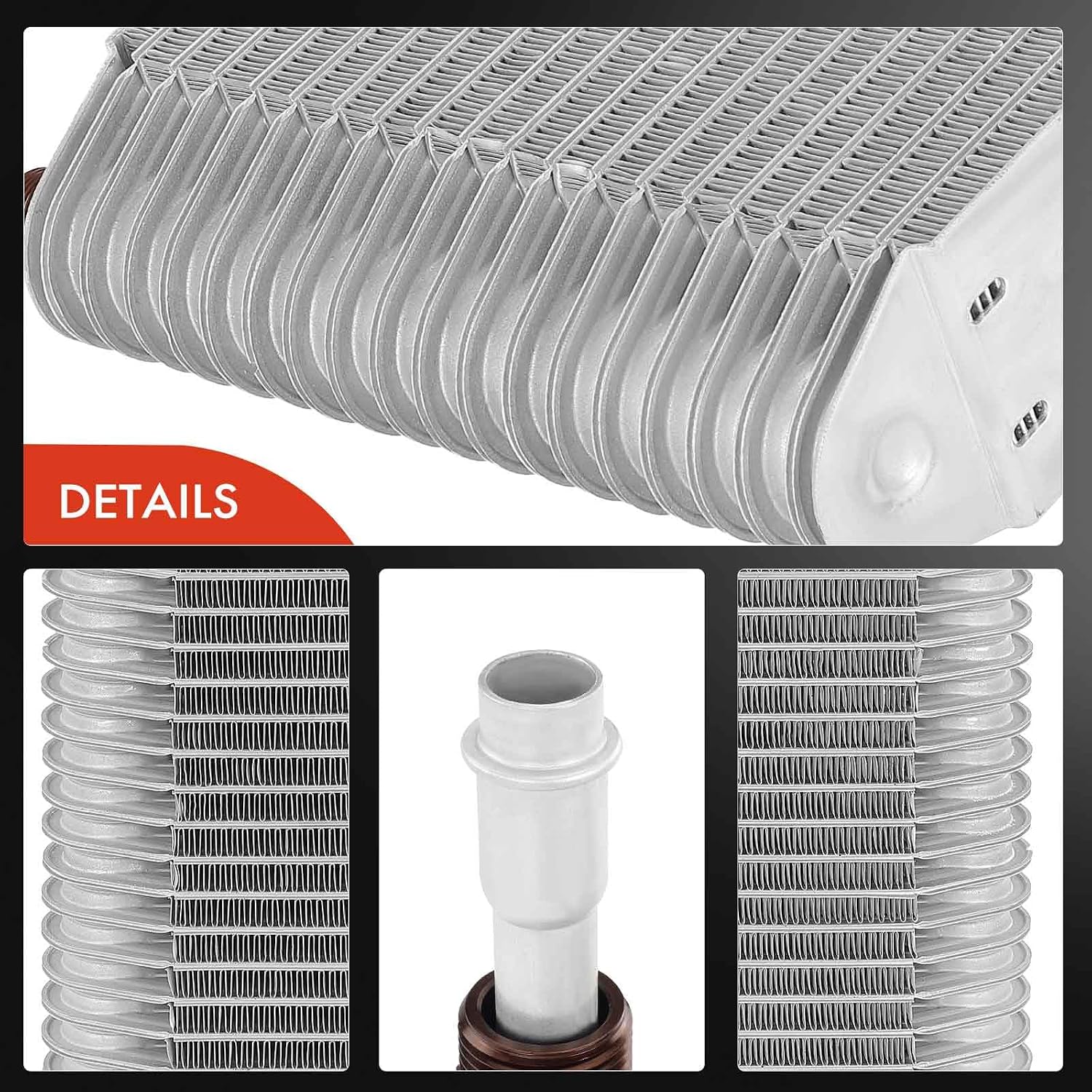 A-Premium AC Evaporator Core Compatible with Chevrolet S10 1994-2004, Blazer 1995-2005 & GMC Sonoma 1994-2004, Jimmy 1997-2005 & Oldsmobile Bravada 1996-2001 & Isuzu Hombre 1996-2000