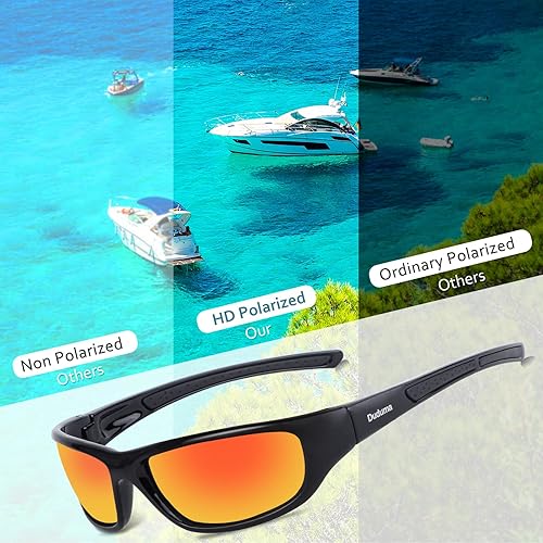Miniatura 2 de Duduma Sports Polarized Sunglasses for Men Women Baseball Cycling Golf Fishing Sun Glasses UV Blocking Tr8116