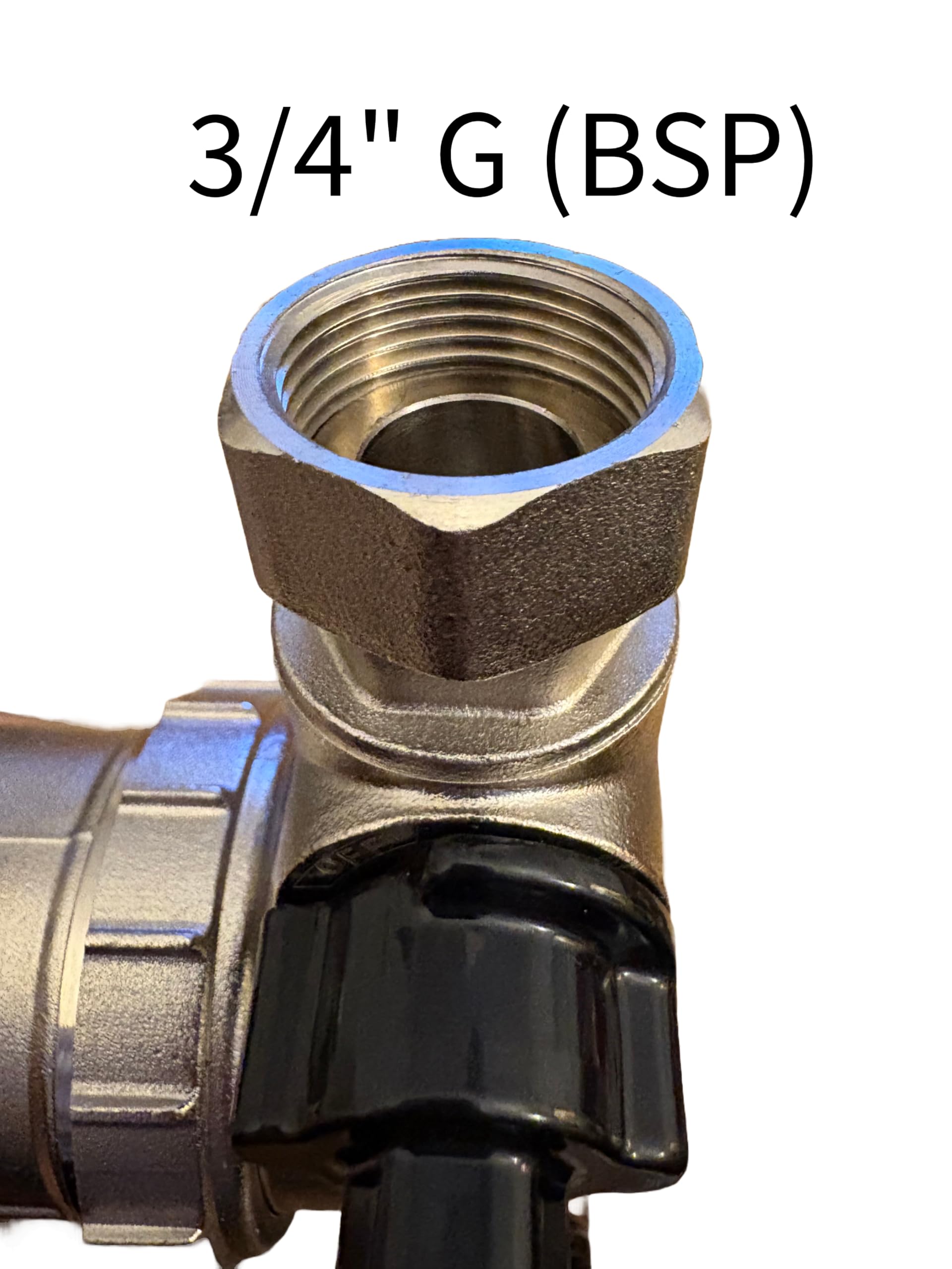 Genesis - Filtro magnético de calefacción central, 3/4 pulgadas, construcción de latón con válvulas