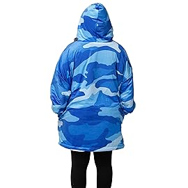 FOCO Buffalo Bills NFL Reversible Team Color Camo Hoodeez