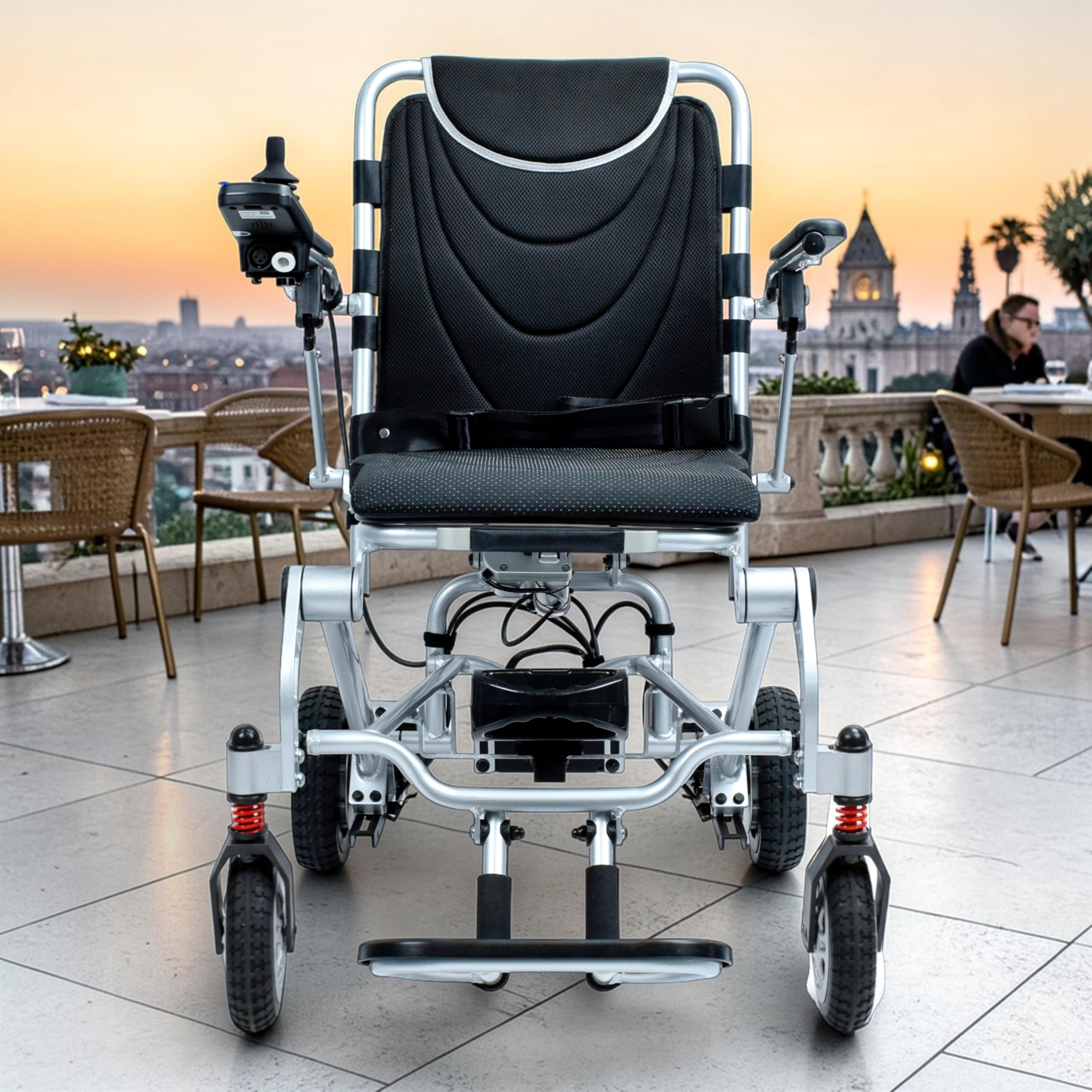 Silla de ruedas eléctrica Lena con mando a distancia