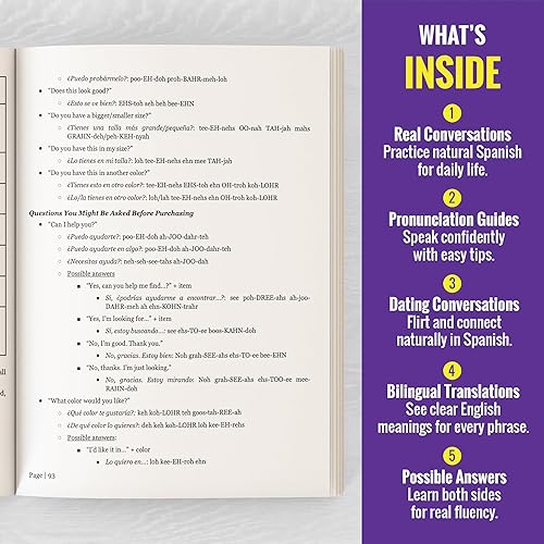 Miniatura 21 de Tarjetas didácticas en español para adultos principiantes y niños – Aprende más de 100 verbos, palabras y frases para conversación diaria – Regalo