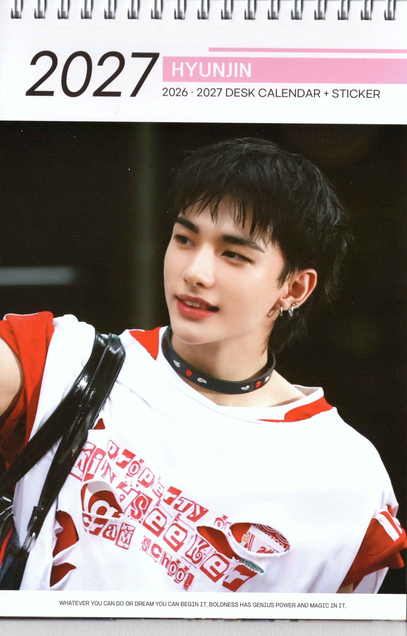 Amazon.co.jp: ヒョンジン グッズ 卓上 カレンダー (写真集 カレンダー