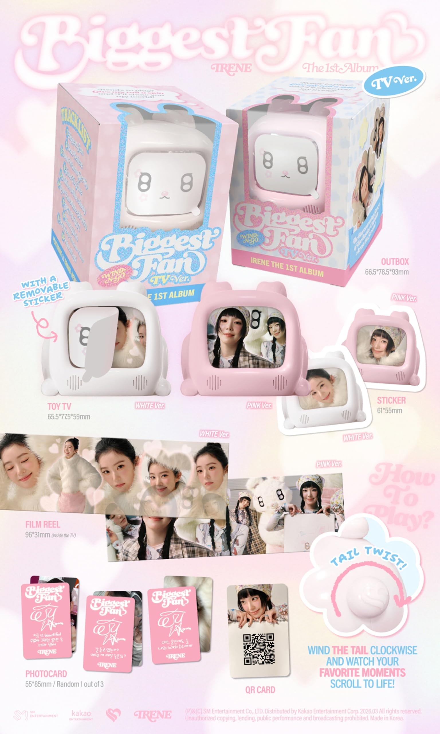 IRENE Red Velvet Biggest Fan 1 ° album completo (TV ver.)