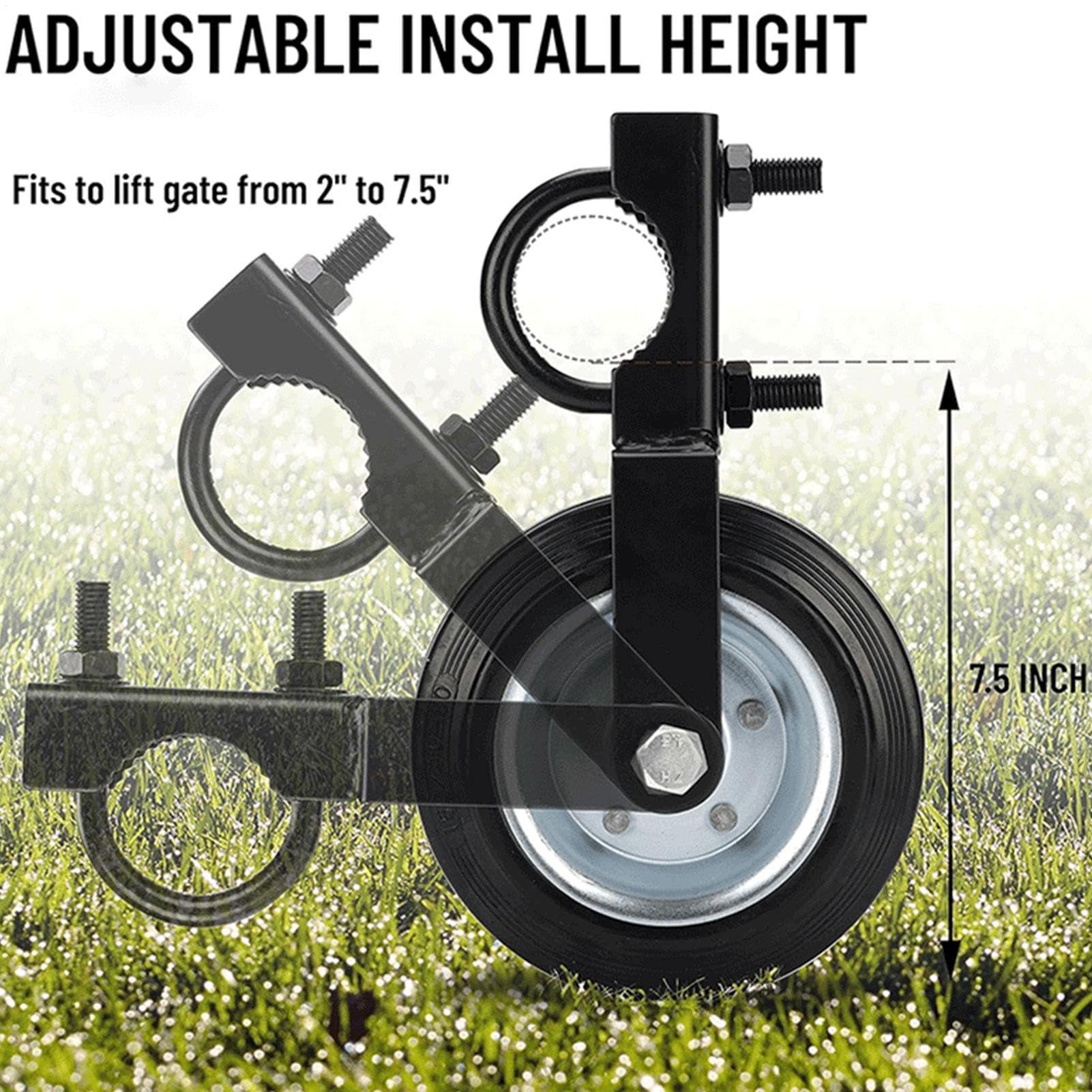 Ruota Per Cancello Resistente Anti-Cedimento Regolabile Antiruggine