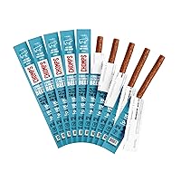 Vista 11 de Chomps Tiras de cecina de res alimentadas con pasto y terminadas en tacos, paquete de 10 - Keto, Paleo, Whole30, 10g de proteína de carne magra, sin