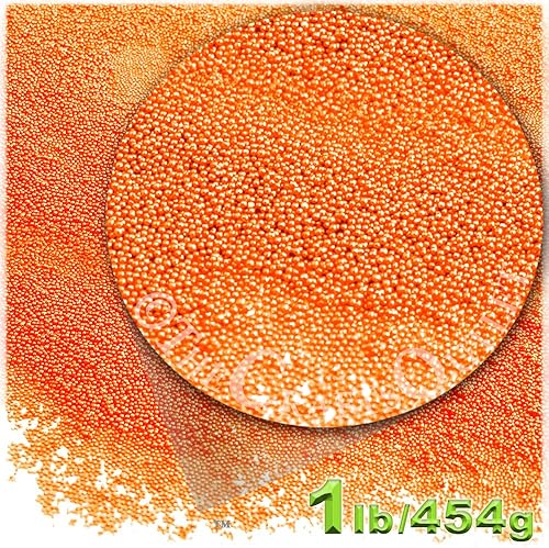 Miniatura 7 de The Crafts Outlet Acabado Opaco, Vidrio, Microperlas 0.024 in, Ideal para Caviar, Perla Opaco