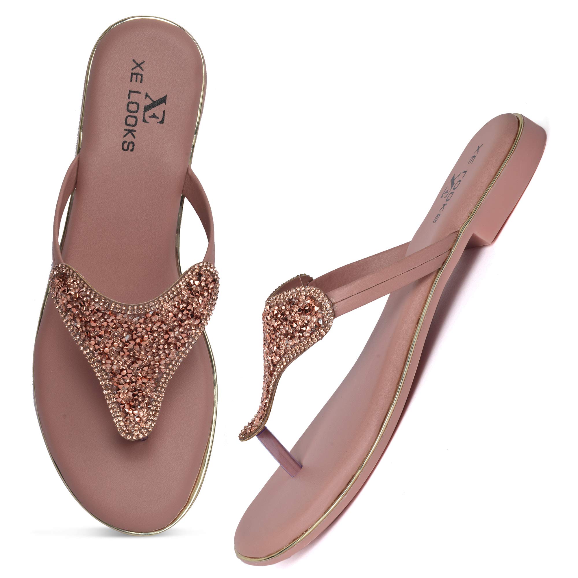 XE Looks Pink Comfort Slippers Flip Flop For Women (B08WM1MTMJ) Amazon Price History, Amazon Price Tracker