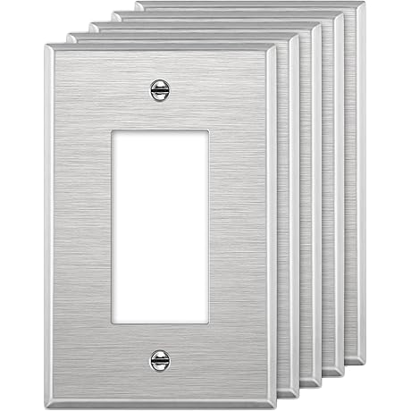 LIDER Stainless Steel Outlet Wall Plate: Durable and Sophisticated Upgrade