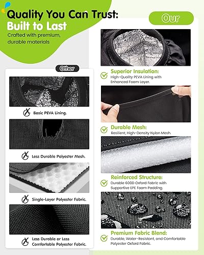 Miniatura 5 de Organizador de cochecito doble con 11 compartimentos para Bob Duallie, Baby Jogger City Mini GT2, organizador doble para cochecito, Jeep, accesorios