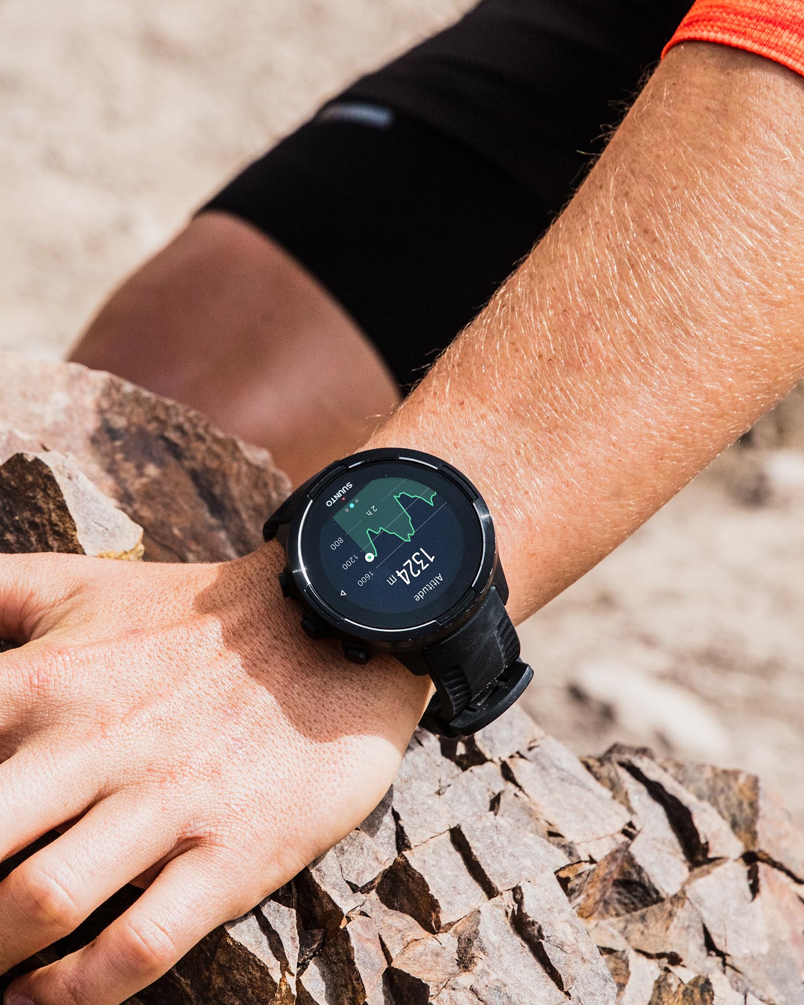 Suunto Brazalete Athletic 2 Silikon, Negro-Negro