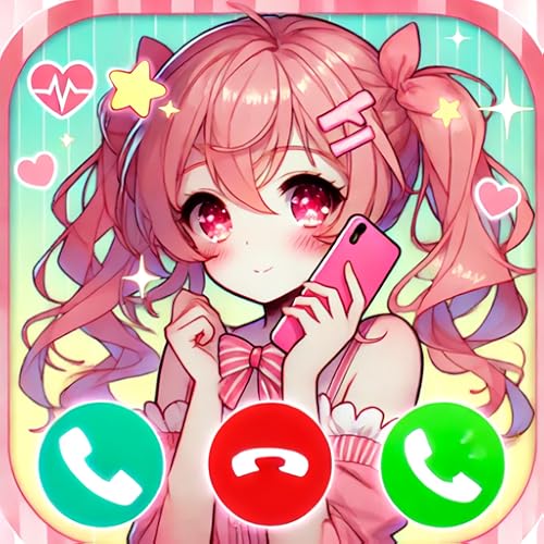 Cute Anime Girlfriend Fake Video Call, AI Chat, Virtual Waifu, Kawaii Anime Sim