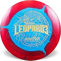 Innova Halo Star Leopard3 Disc Golf Driver - Understable Fairway Driver Speed 7 Glide 5 Turn -2 Fade 1 (Colors Vary)
