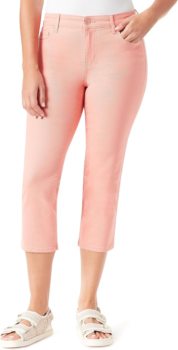Women's Vintage Roll Cuff Capri