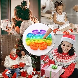 Fidget Simple Fidget Pack, 35pcs Fidget Toys Set with Popping Fidget Sensory Toys for Kids and Adults Simple Fidget Stress Relief Kit Gift for Party Classroom Christmas Stocking