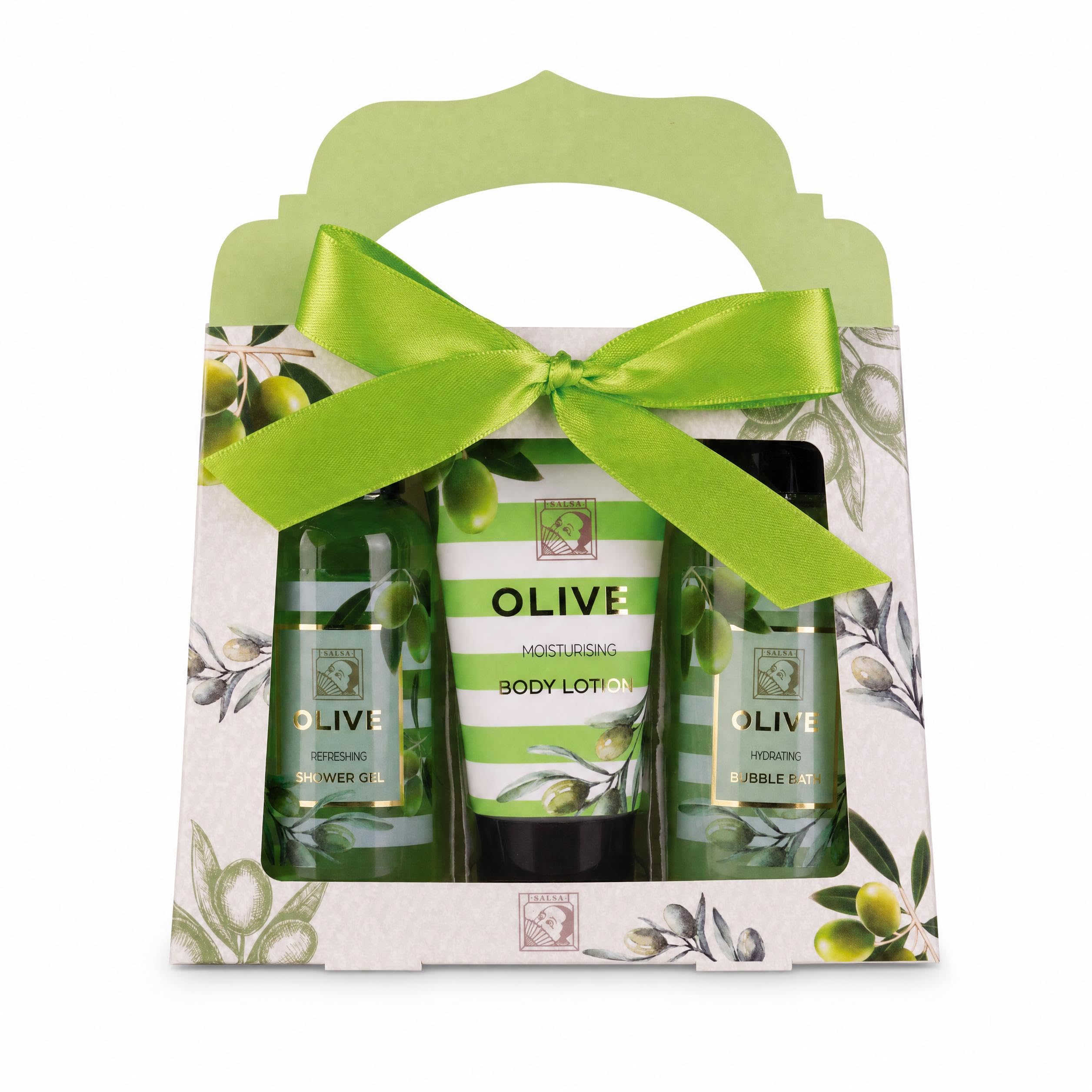 Accentra Set de Baño Olive con Caja de Regalo para Mujer