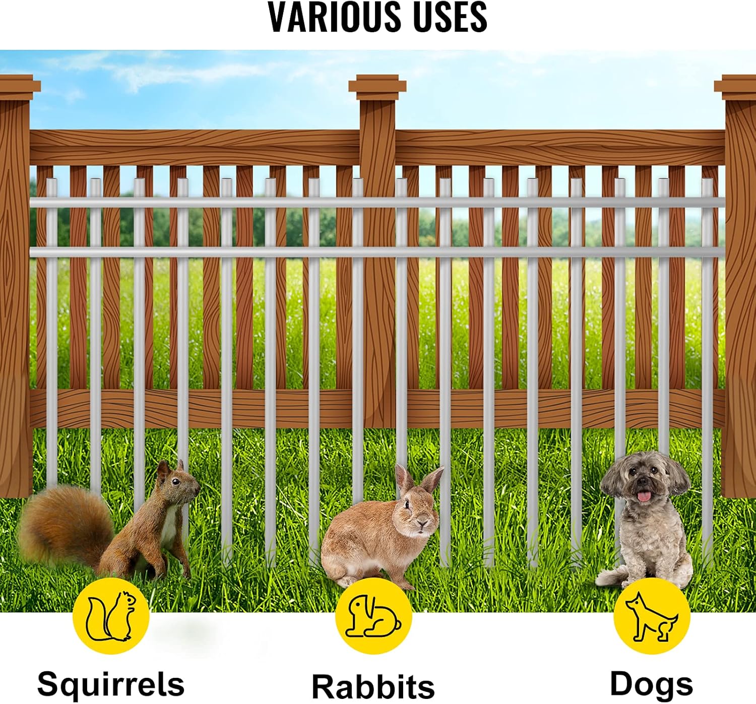 dog digging fence barrier