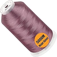 Vista 49 de New brothread - Bobina única de 5000 m de hilo de poliéster para máquina de bordar 40WT para máquinas comerciales y domésticas - Marigold