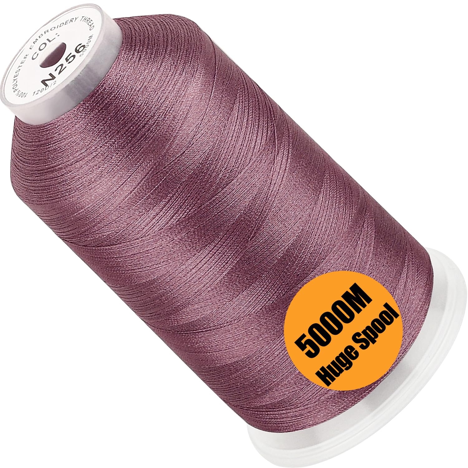 New brothread Huge Spool Embroidery Machine Thread-Salmon Fits Janome Color