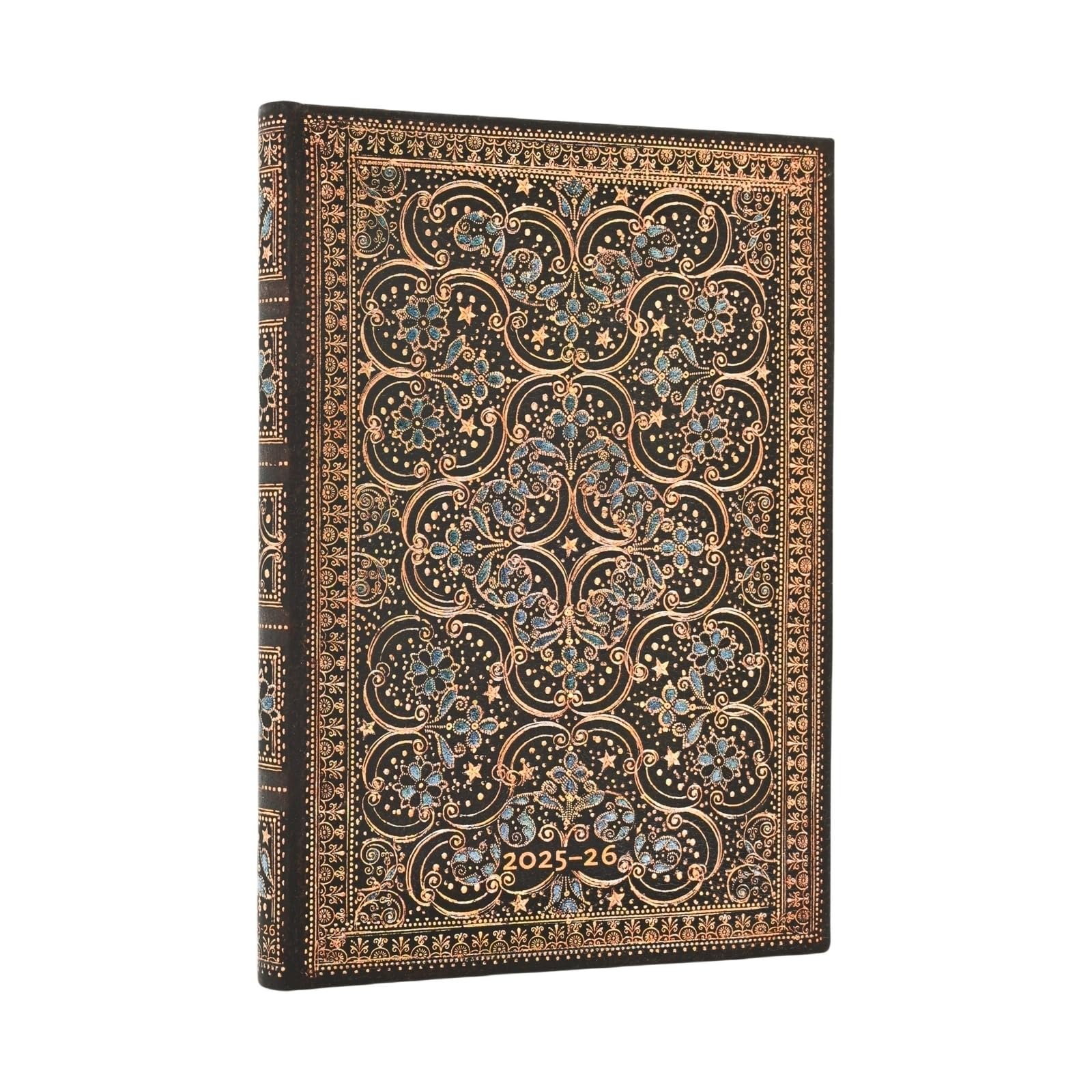 2026 Restoration (The Queen’s Binding) Midi 18-month Horizontal Hardcover Flexi Dayplanner 2025-2026 (Elastic Band Closure)