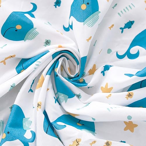 Miniatura 8 de Sábanas ajustadas para cuna, paquete de 2 sábanas para cuna estándar, sábanas para bebés niños y niñas
