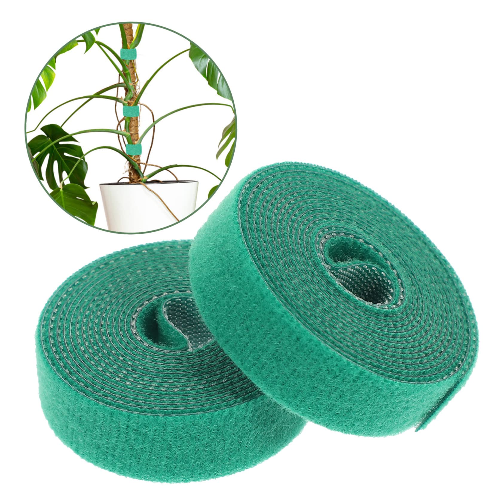 Mipcase 10pezzi Nastro per Giardinaggio Reutilizzabile Fissaggio per Piante Supporto per Viti Fragole per