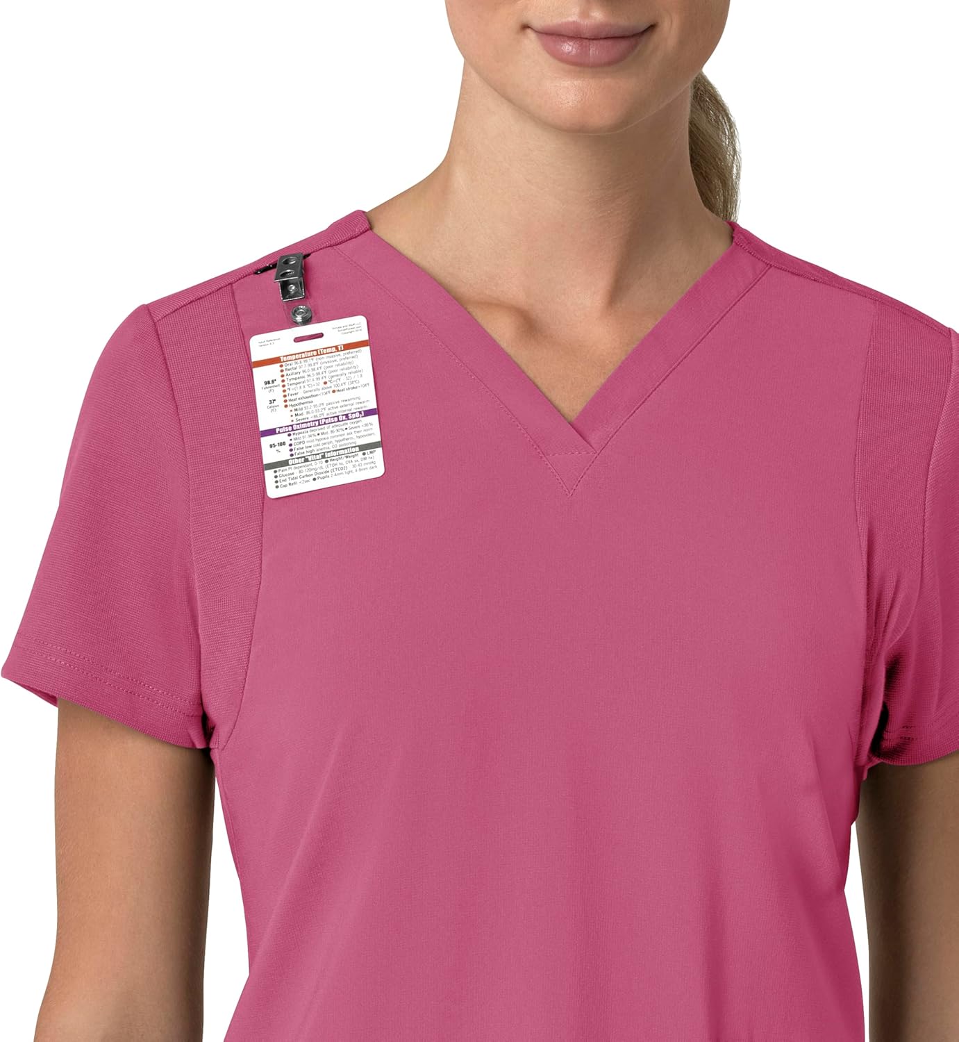 Carhartt Scrubs C13210 Women's Force® Cross-Flex Modern Fit Flex Panel - Image 6