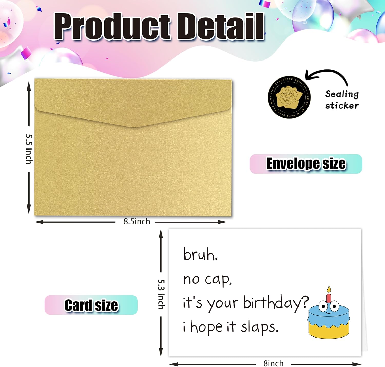 Funny Birthday Card for Teen Boys Girls, Teenagers Birthday Card for Him Her, Happy Bday Gifts for Son Duaghter Brother image 2