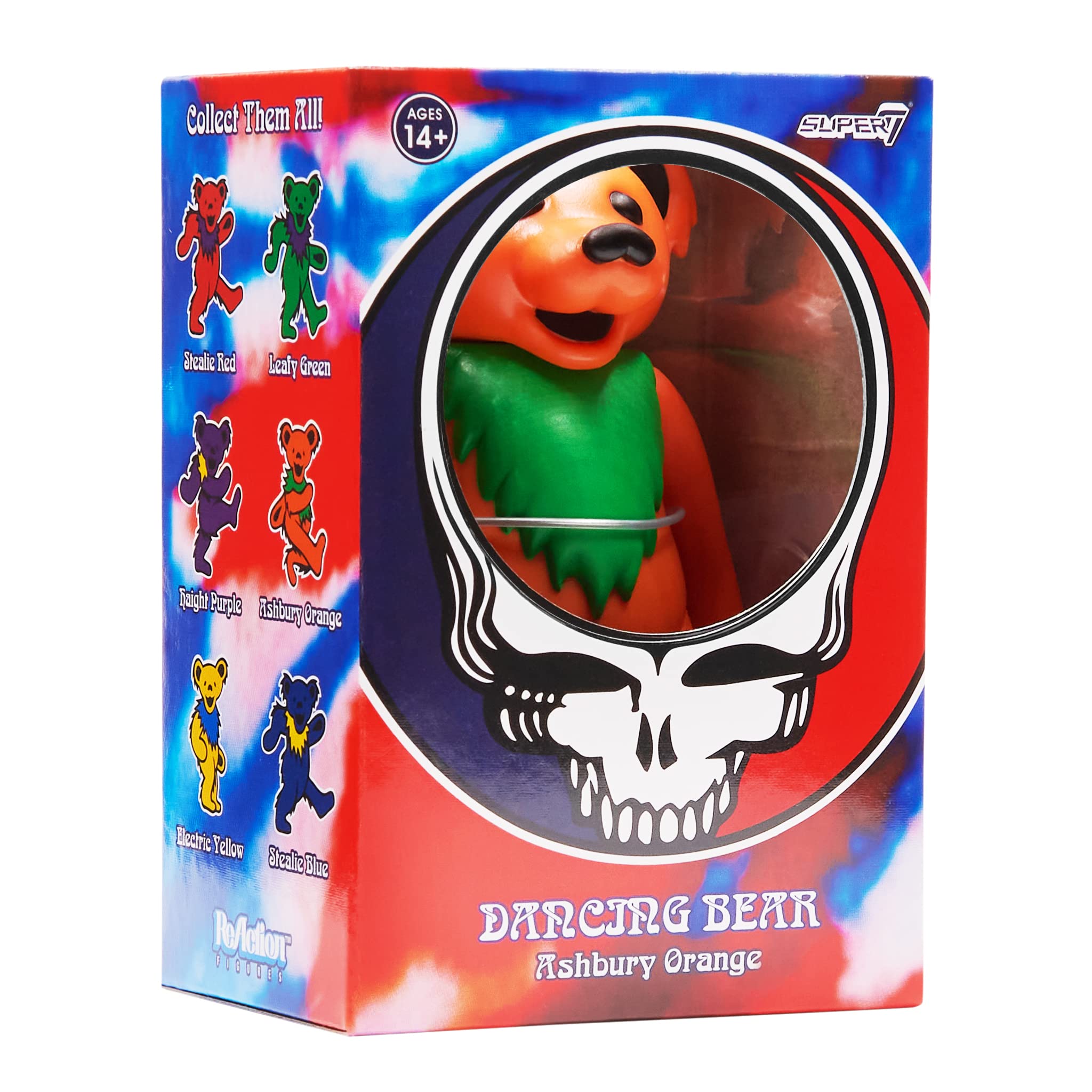レアchops;Grateful dead bear 7th Generation Liquid Blue Grateful Dead Plush Bear, Beanie