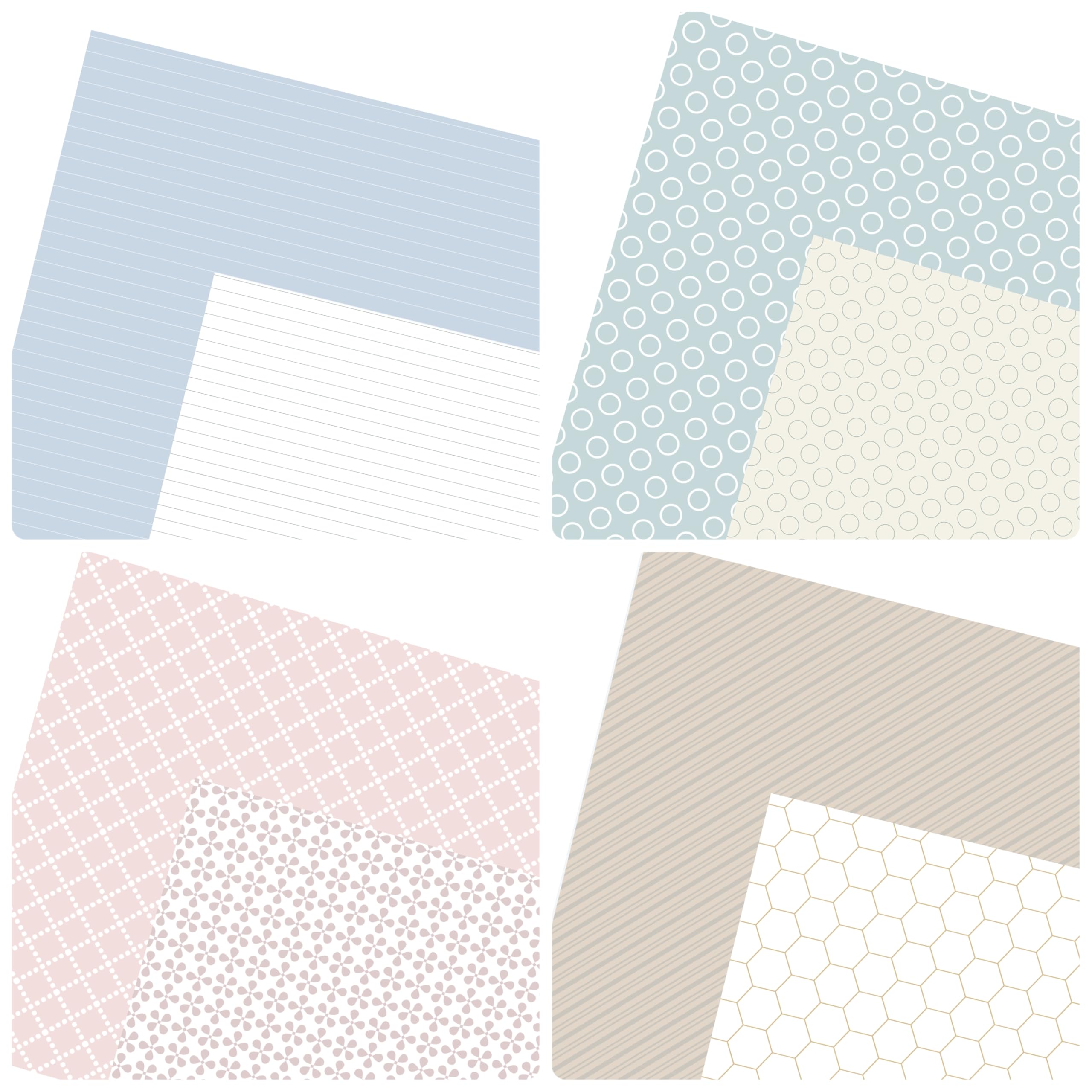 Amazon.co.jp: TOHYAN A4 両面デザインペーパー シンプル柄 くすみ