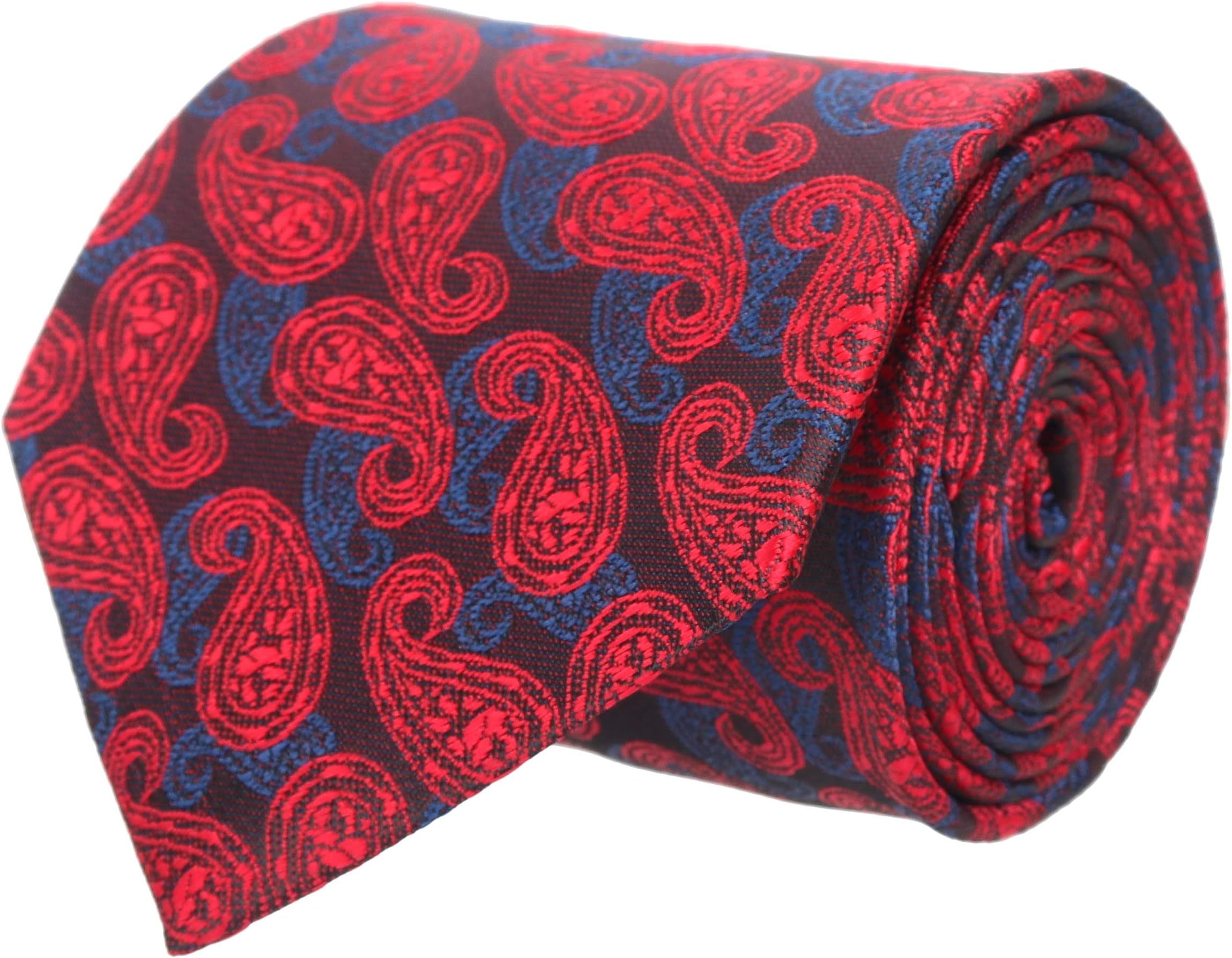 Wamson Stylish Premium Polka Microfibre Formal and Party Tie