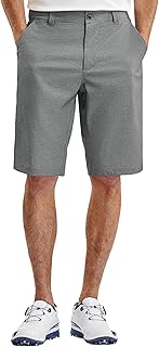 Mens Golf Hiking Shorts Lightweight Casual Dress 12" Inseam Work Stretch Travel Hybrid Quick Drying with Pockets