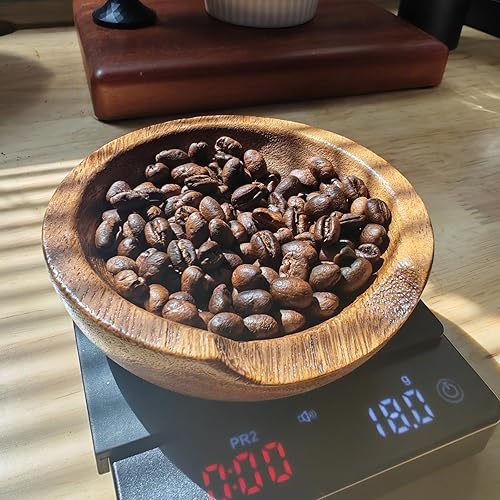 Miniatura 2 de Gemini Wooden Coffee Bean Dosing Cup  Perfect Espresso Accessories For Coffee Bar Wooden Dosing Vessel  Espresso Dosing Cup  Coffee Dosing Tray