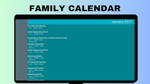 Calendário Familiar