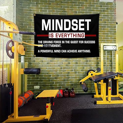 Miniatura 3 de NASIAN Bandera motivacional de disciplina de 3 x 5 pies, bandera motivacional para gimnasio, bandera inspiradora para habitación de chicos, hogar