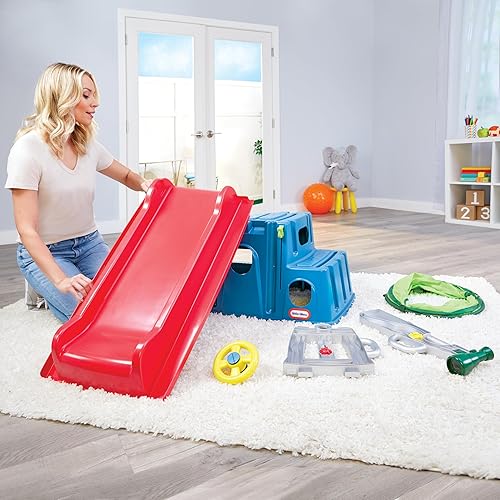 Miniatura 5 de Little Tikes Easy Store Slide & Explore, juego de escalador para interiores y exteriores para niños pequeños de 1 a 3 años