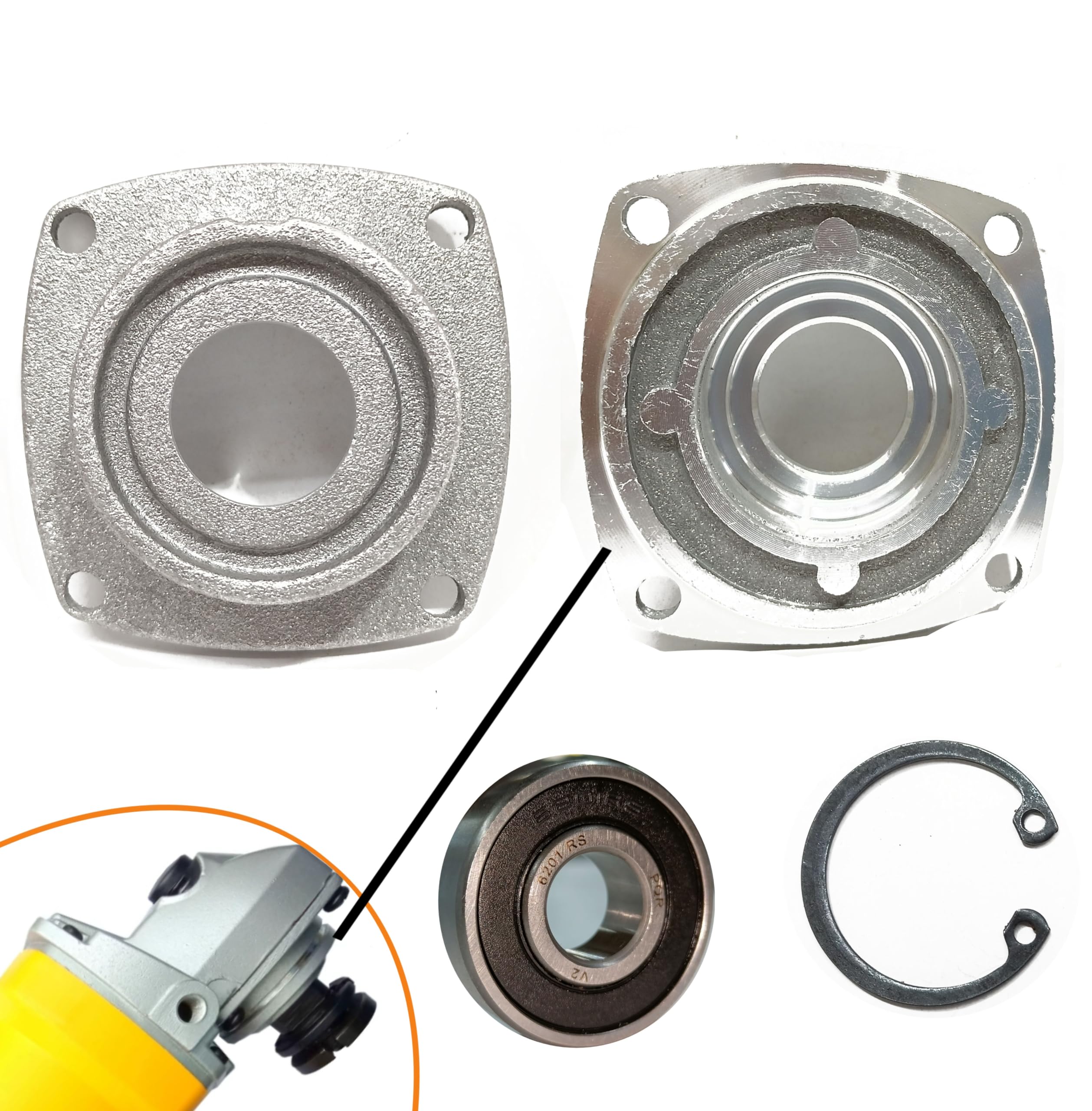 See full amazon price history chart for Angel Grinder DW801 Spare Parts Dibbi, Bearing, C Ring Pack of 3 (4-Inch/100MM Angle Grinder Machine Armature 801,810 Model) Angel Grinder DW801 Spare Parts Dibbi, Bearing, C Ring Pack of 3 (4-Inch/100MM Angle Grinder Machine Armature 801,810 Model) (B0CJLPSK39) Amazon Price History, Amazon Price Tracker