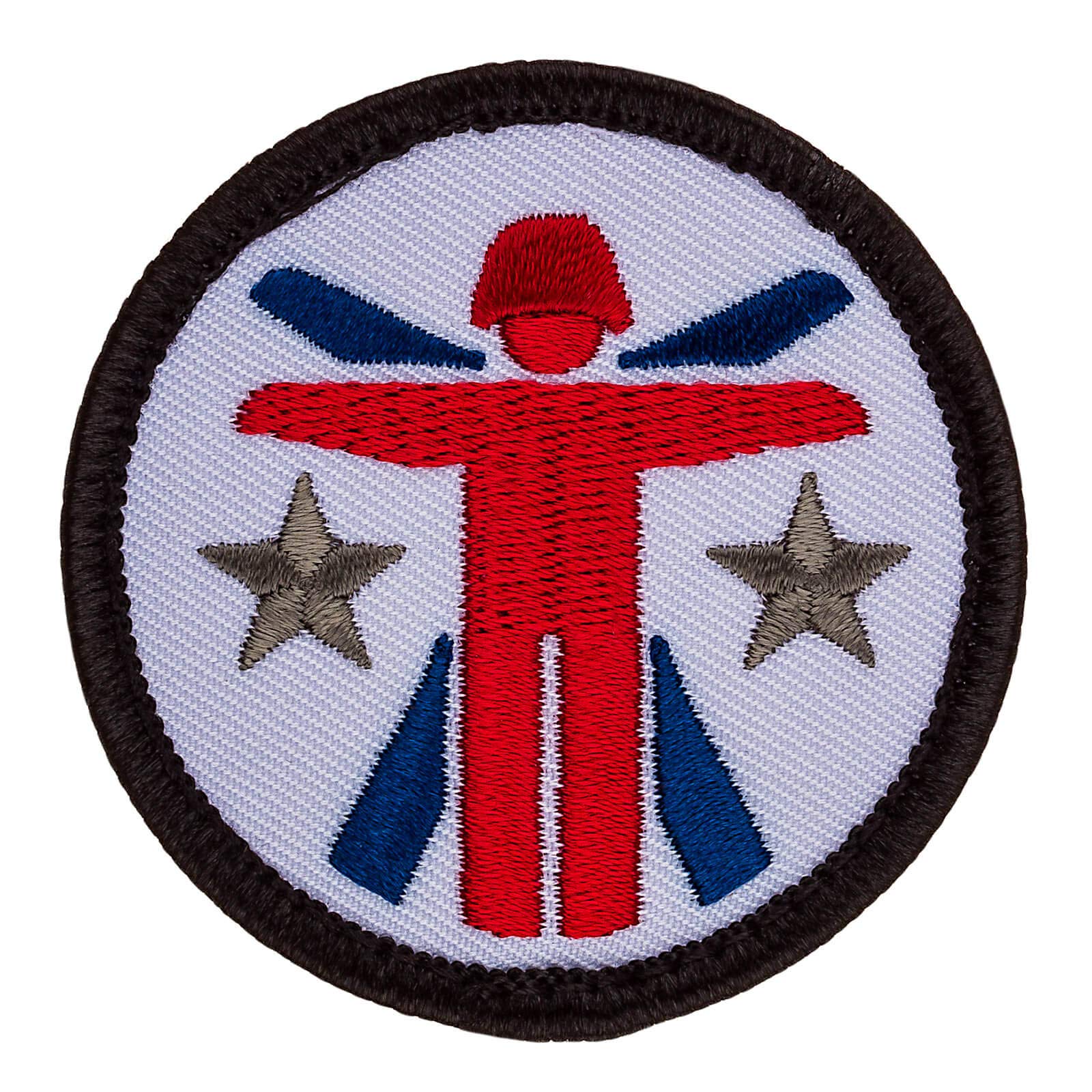Mil-Spec MonkeyPatch - Soldier Systems Logo - White