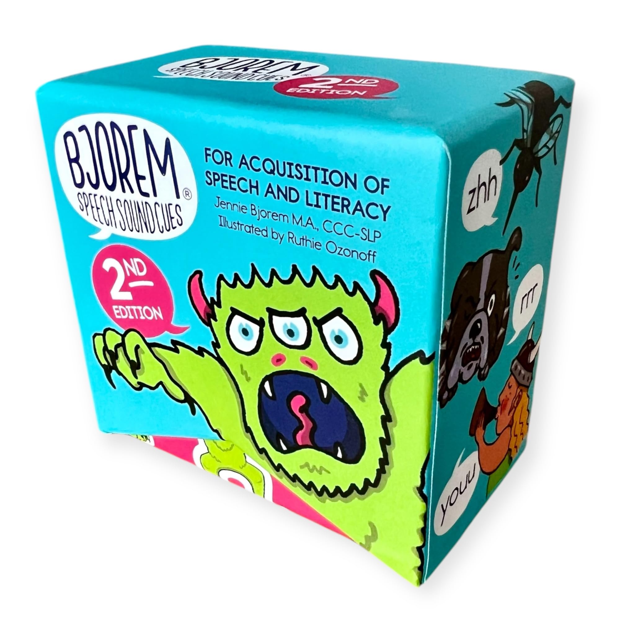 Bjorem Speech® Articulation Speech Therapy Cards for Kids - R Sound Cues