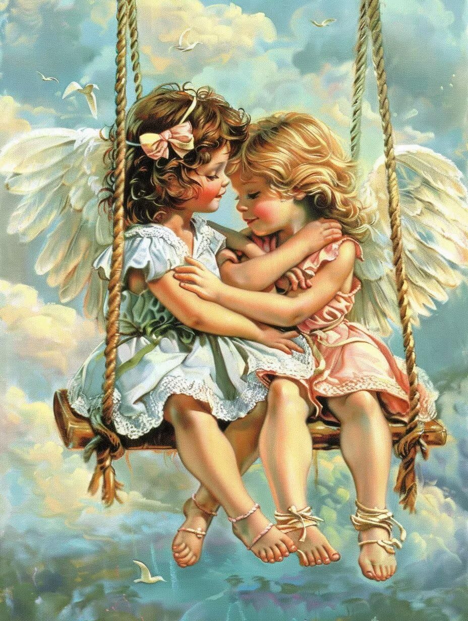 Amazon.com: Angel Paint by Numbers Kit for Adults, Happiness Paint