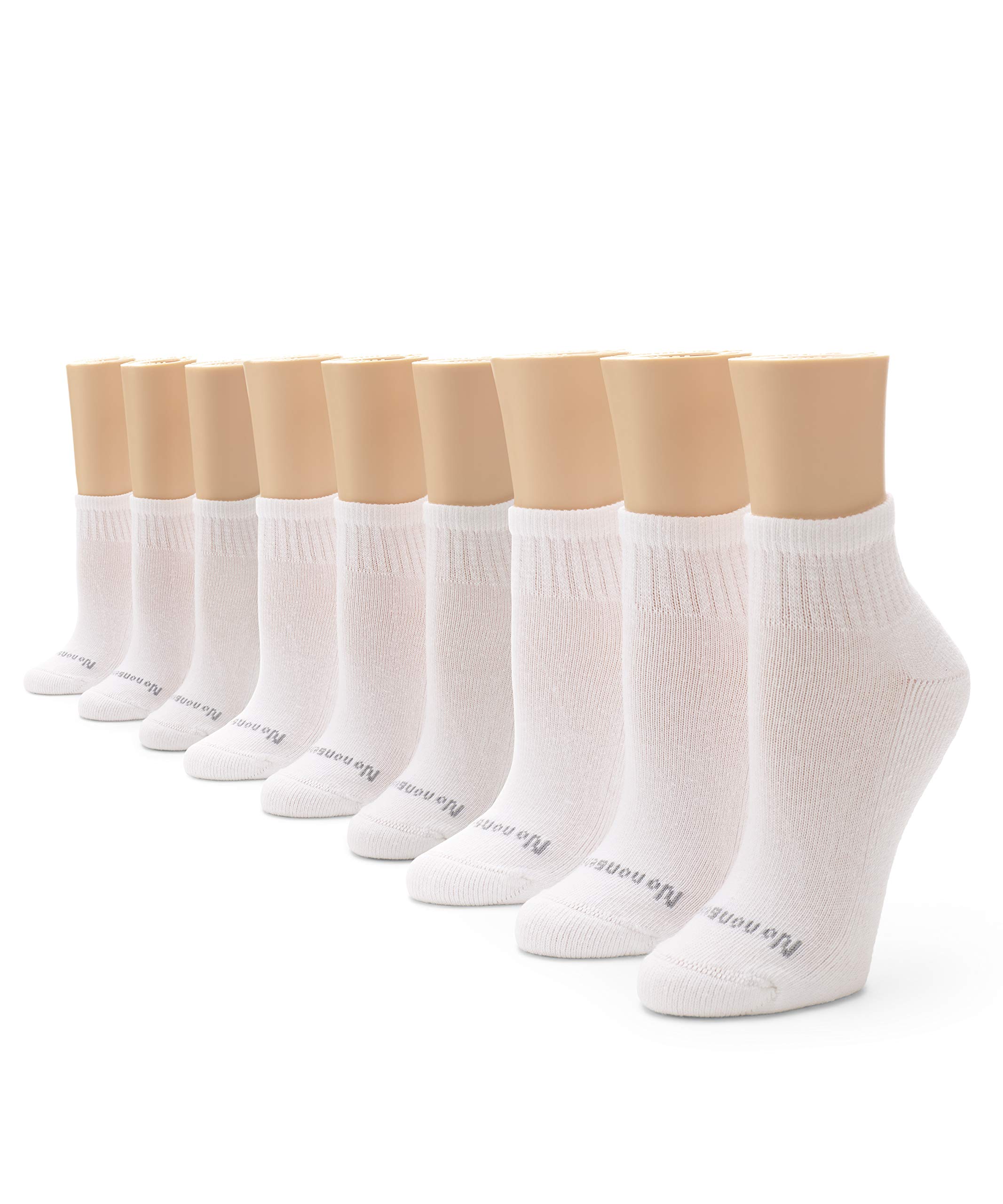 No Nonsense Women's Ahh Said The Foot Quarter Top Half Cushion 3-pack