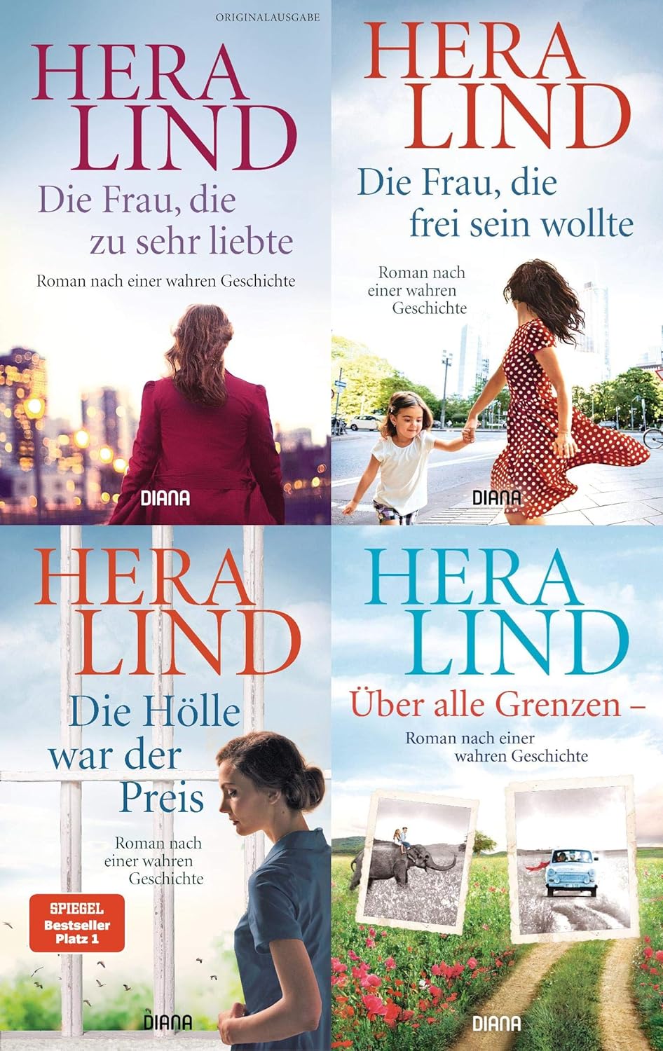 Hera Lind 4 schöne Titel im Set   1 exklusives Postkartenset : Amazon ...